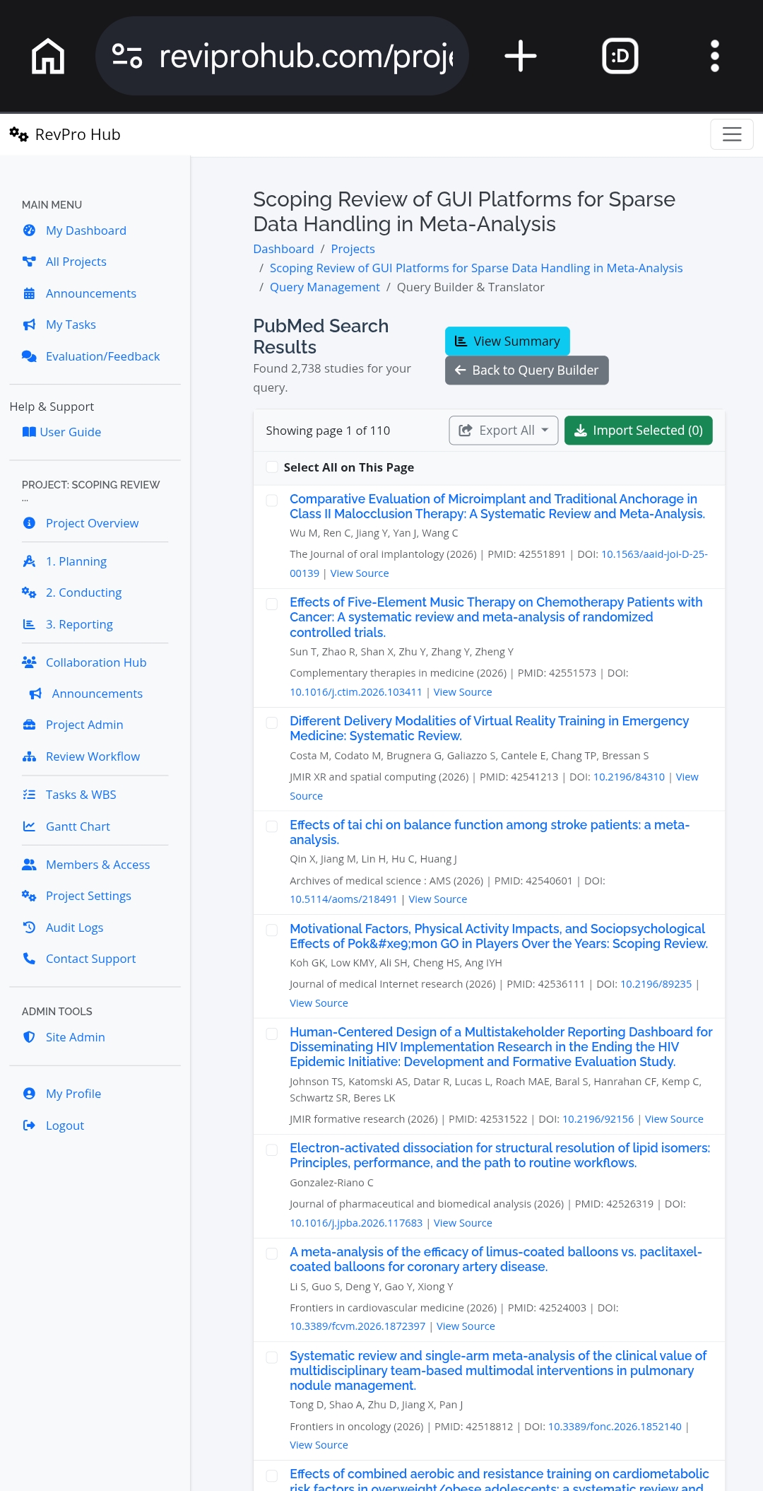 Search & Query Management | RevProHub