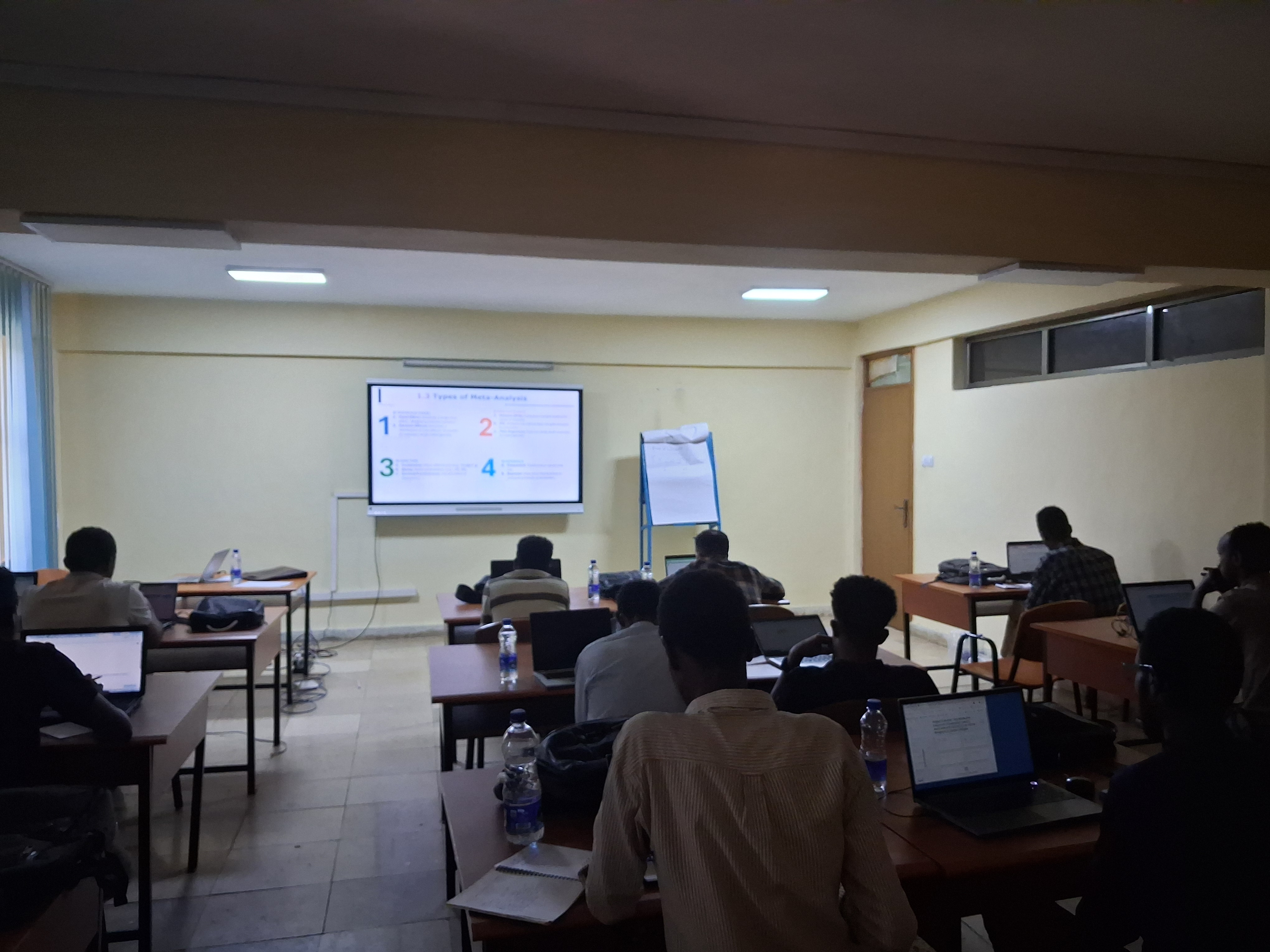 Session at Haramaya University