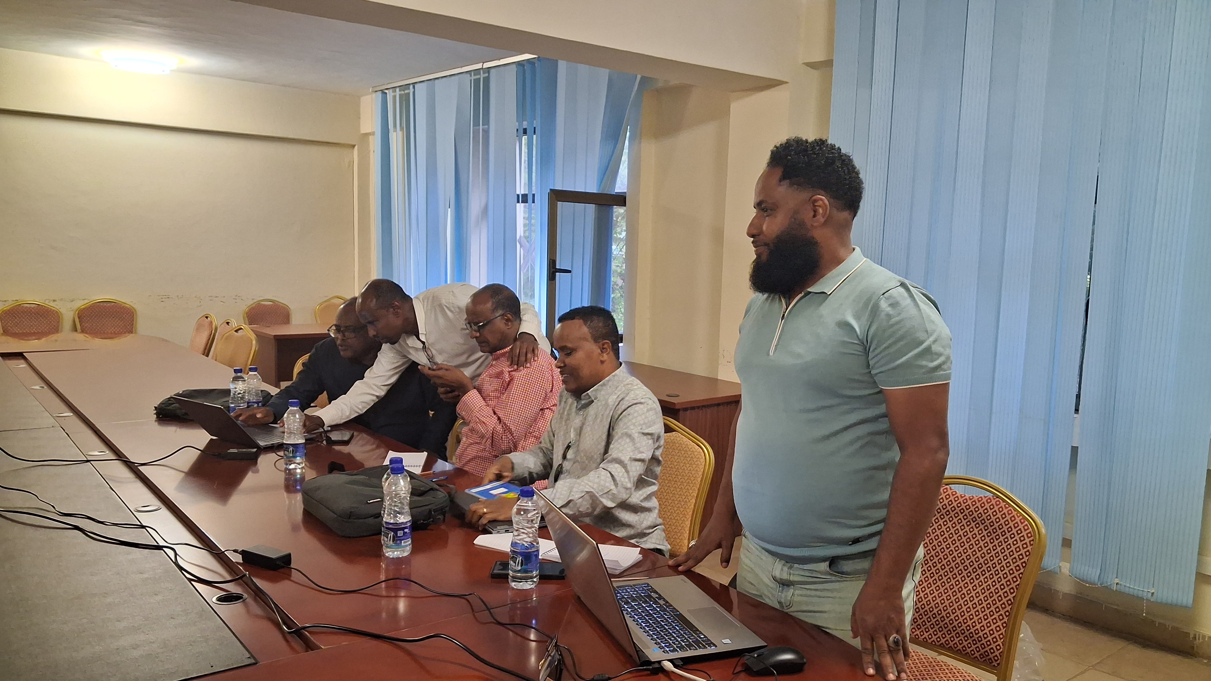 Session at Harari Regional Health Bureau