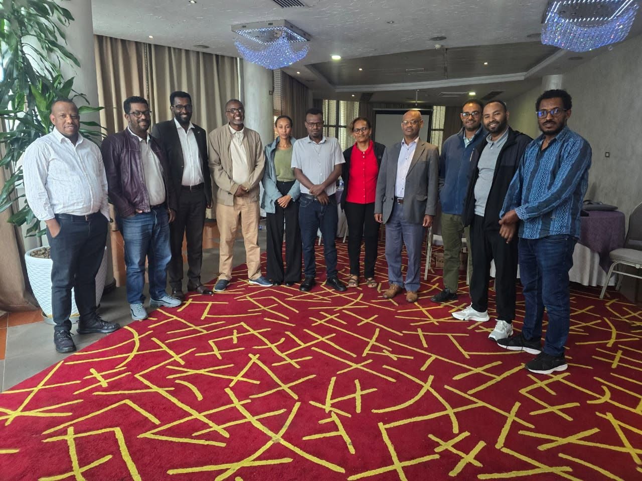 First national working group meeting to develop training manual organized by the Ethiopian Society of Emergency and Critical Care Professionals (ESEP), March 28, 2026, Eliana Hotel Addis Ababa, Ethiopia. 